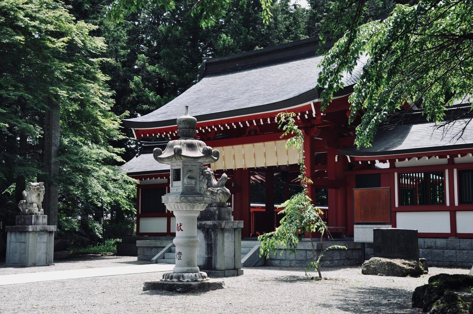 Fujiomurosengen Shrine (冨士御室浅間神社 里宮), Fujikawaguchiko, Yamanashi, Japan